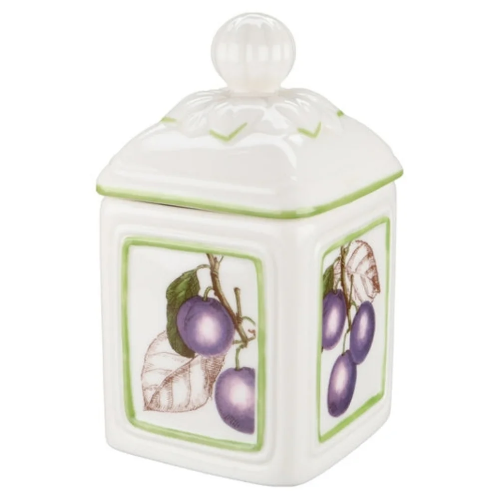 Cascara Charm by Villeroy & Boch Ceramic Pot Jam Jars Set & Tray - Picture 2 of 16